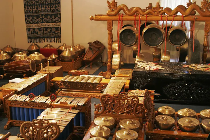 Alat musik Gamelan Kyai Duri Utara